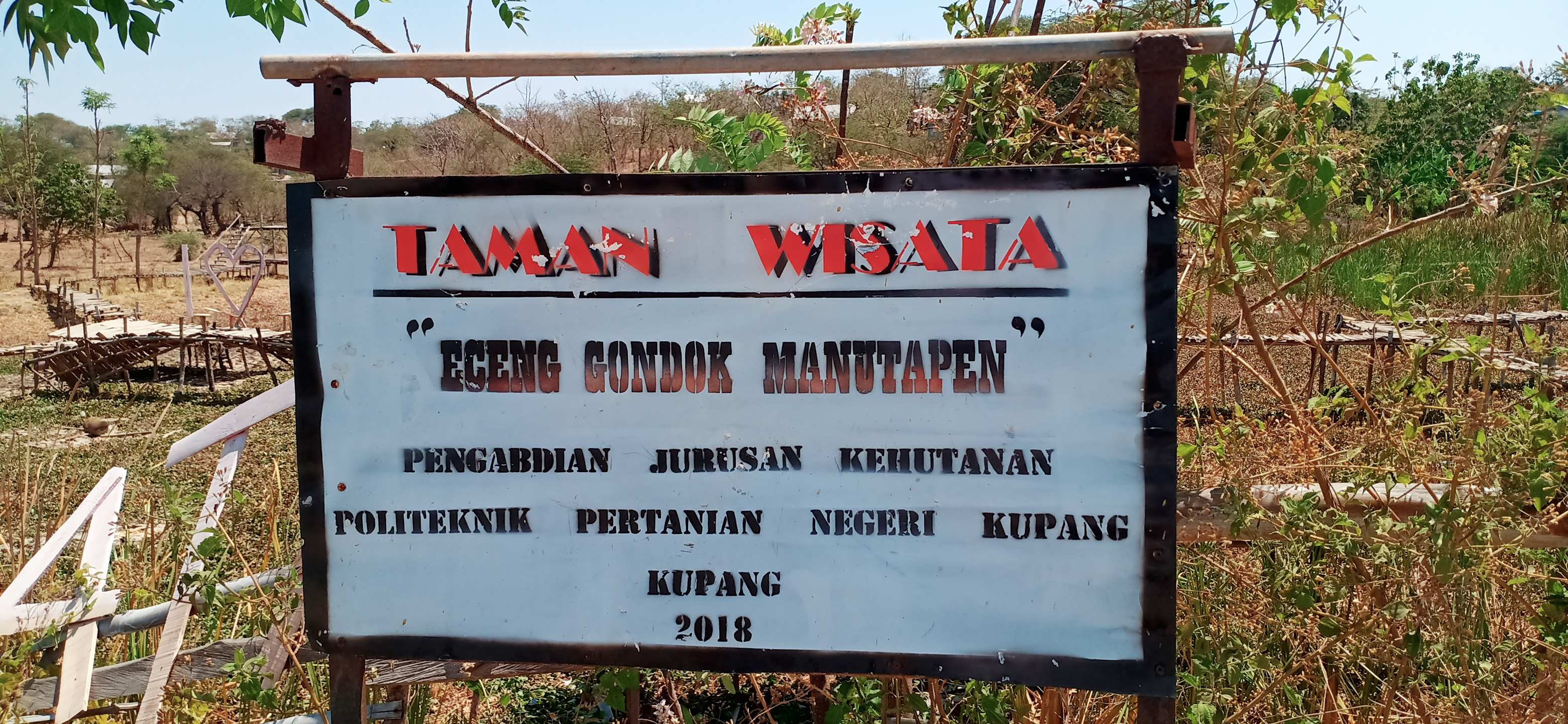 Taman Wisata Enceng Gondok Manutapen