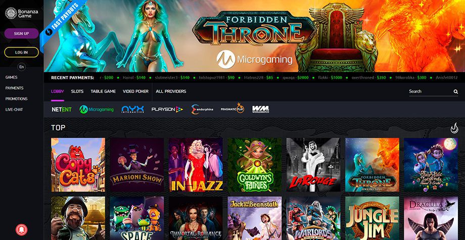 Odkryj BonanzaGame Casino Najlepsze gry i bonusy w sieci